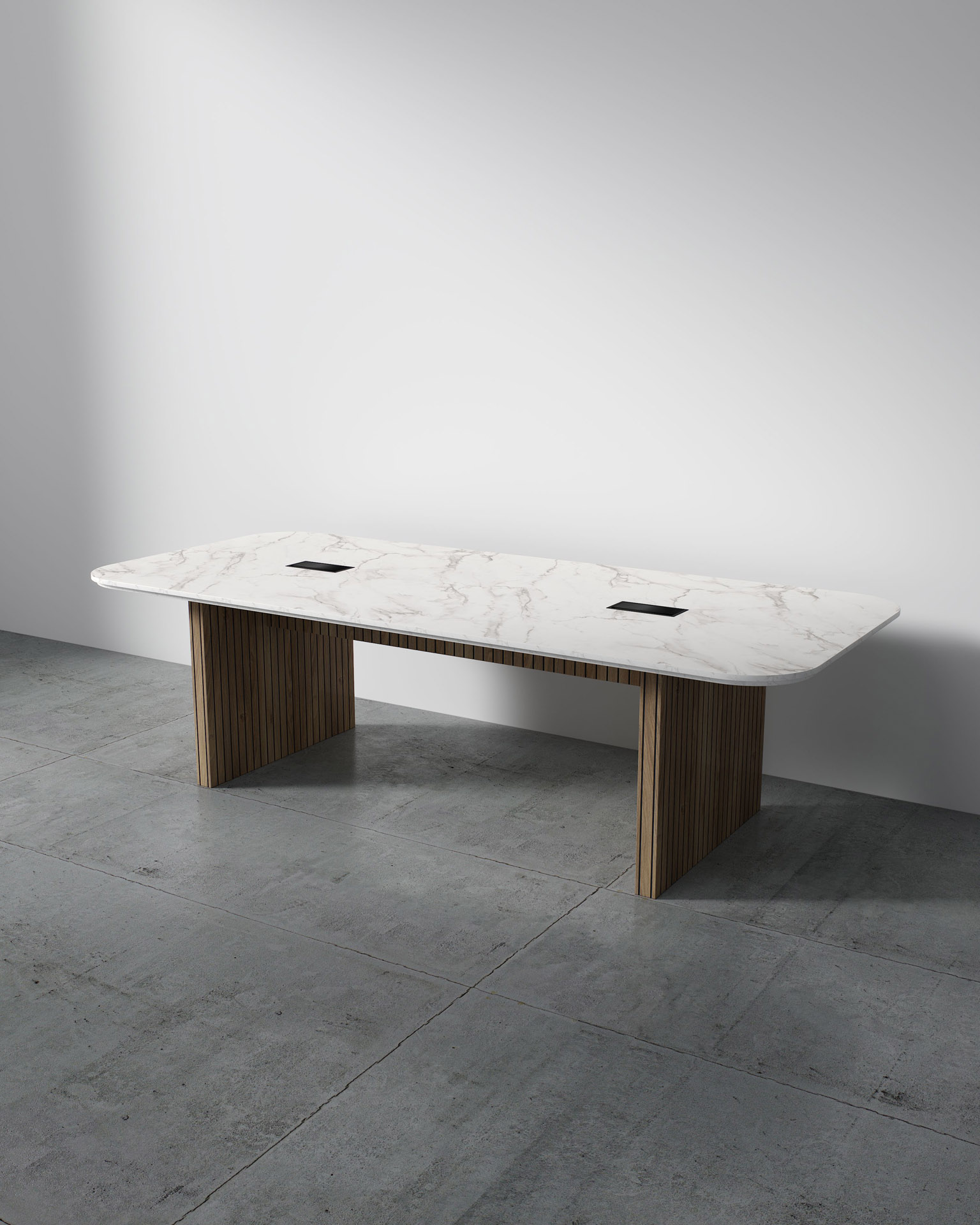 Boardroom Table, Office Meeting Room Scene