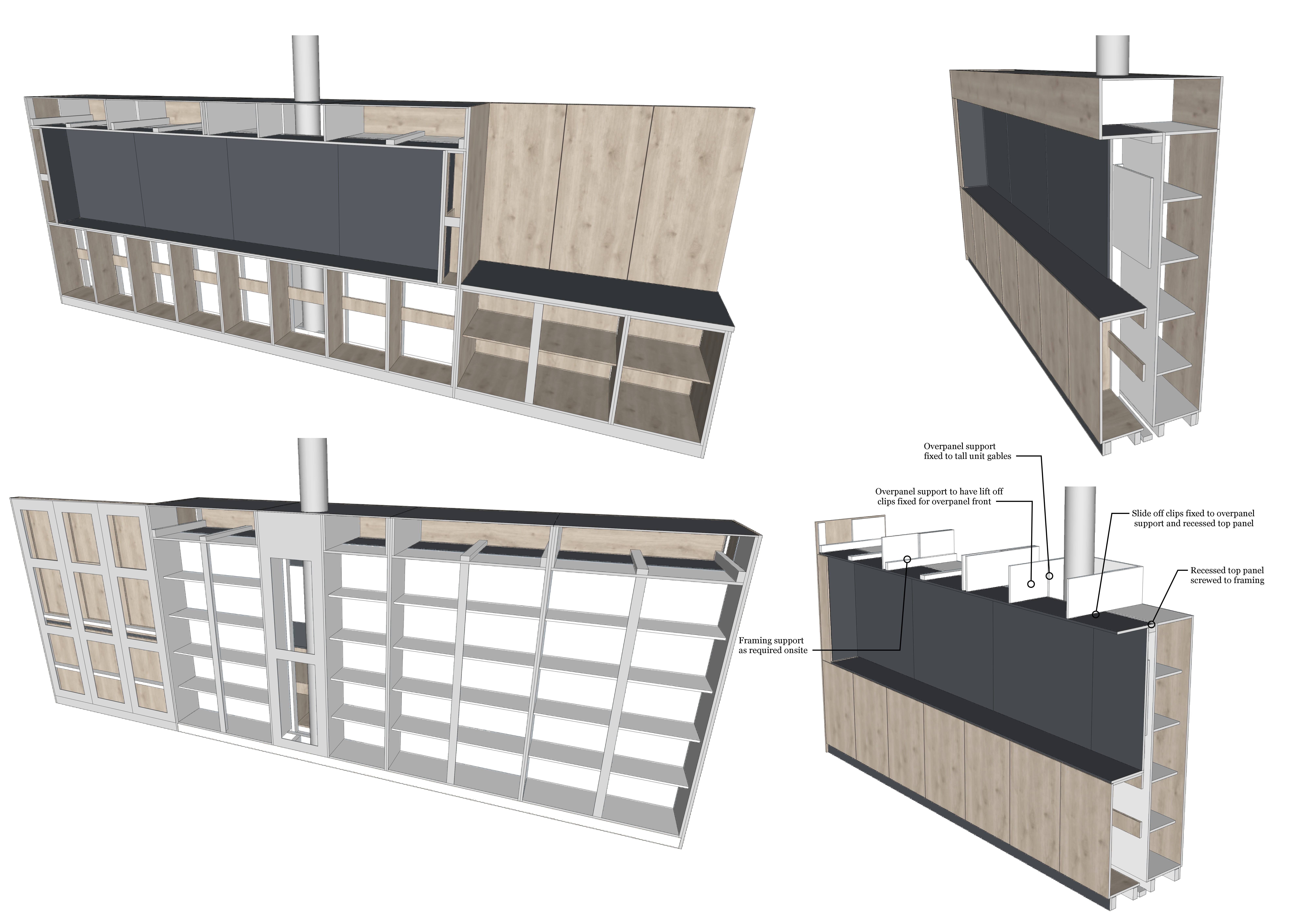 Construction Exploded Views Sheet