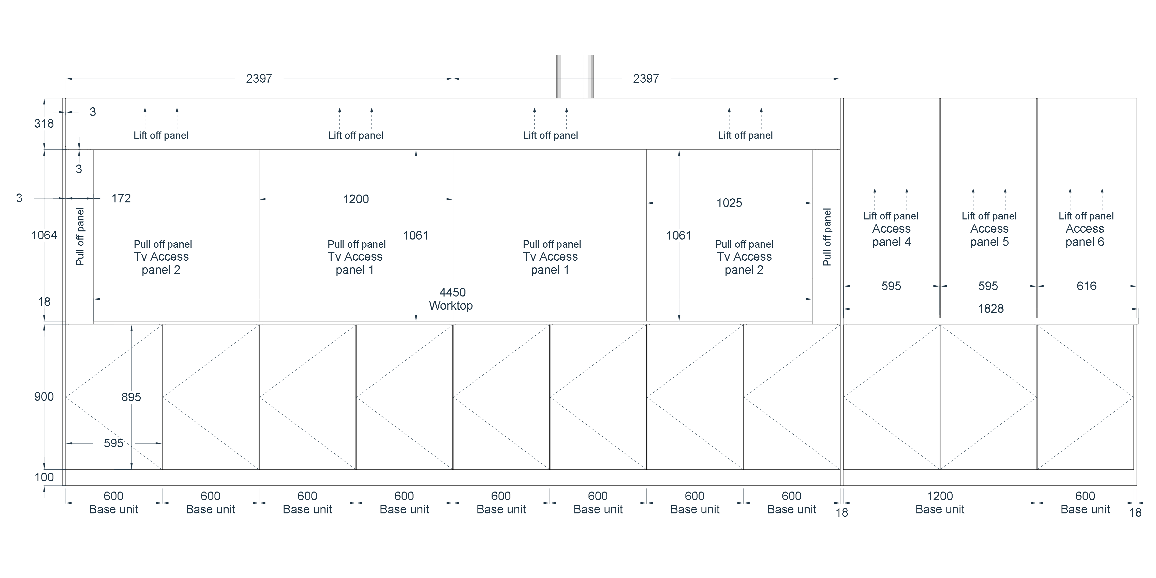 Technical Cutaway Annotated Isometric
