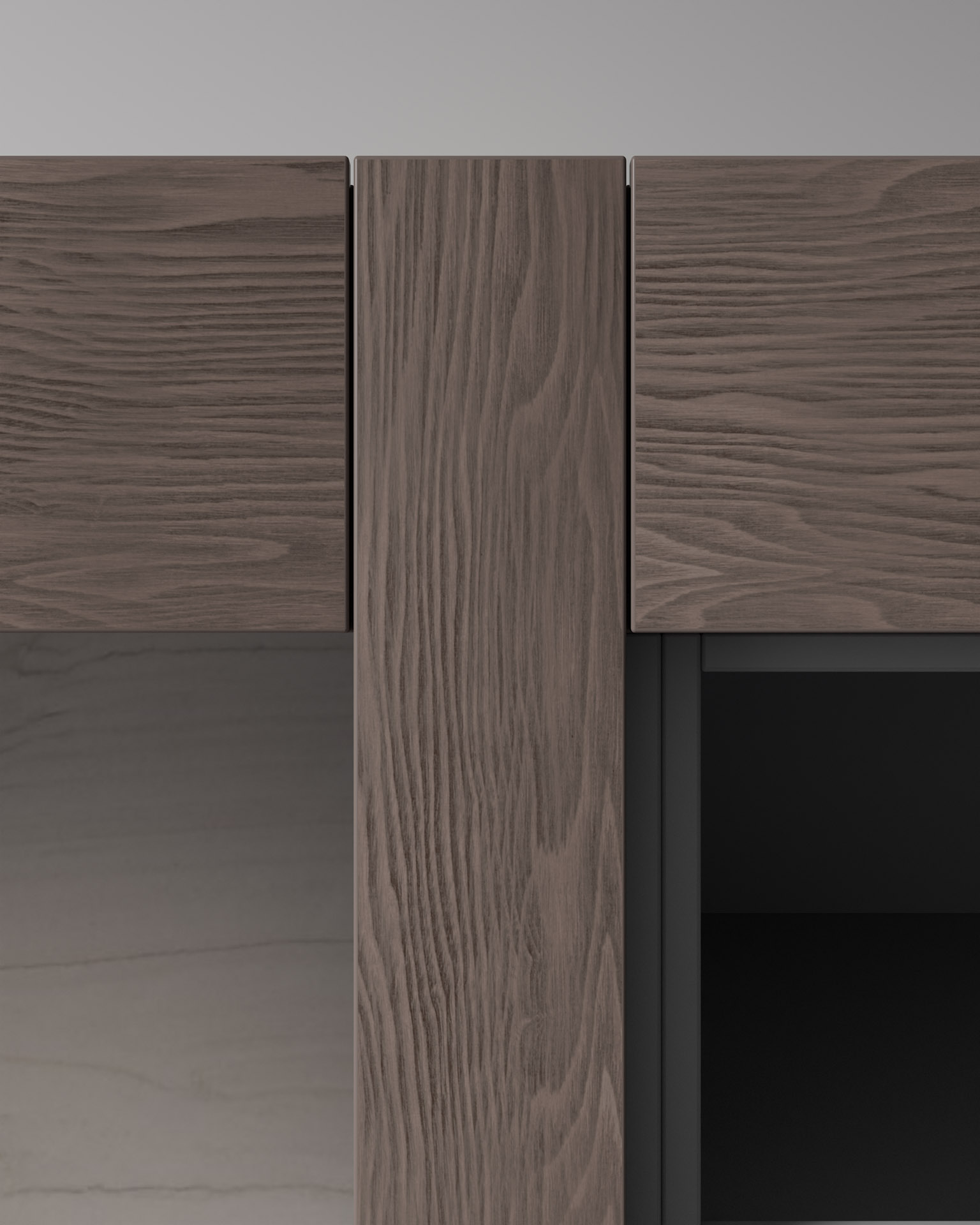 Food & Beverage Unit, Timber Column Detail A