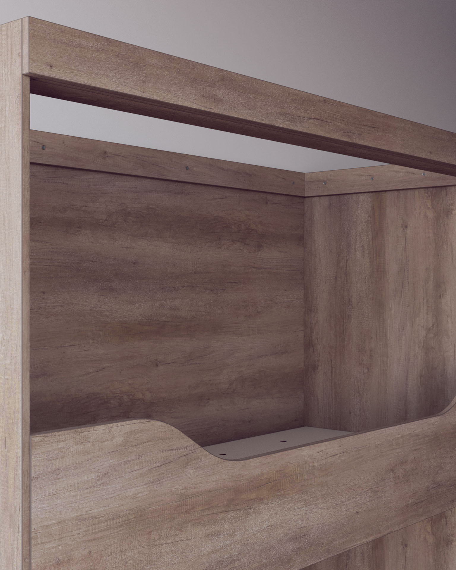 Bunk Bed System, Upper Corner Structural Detail