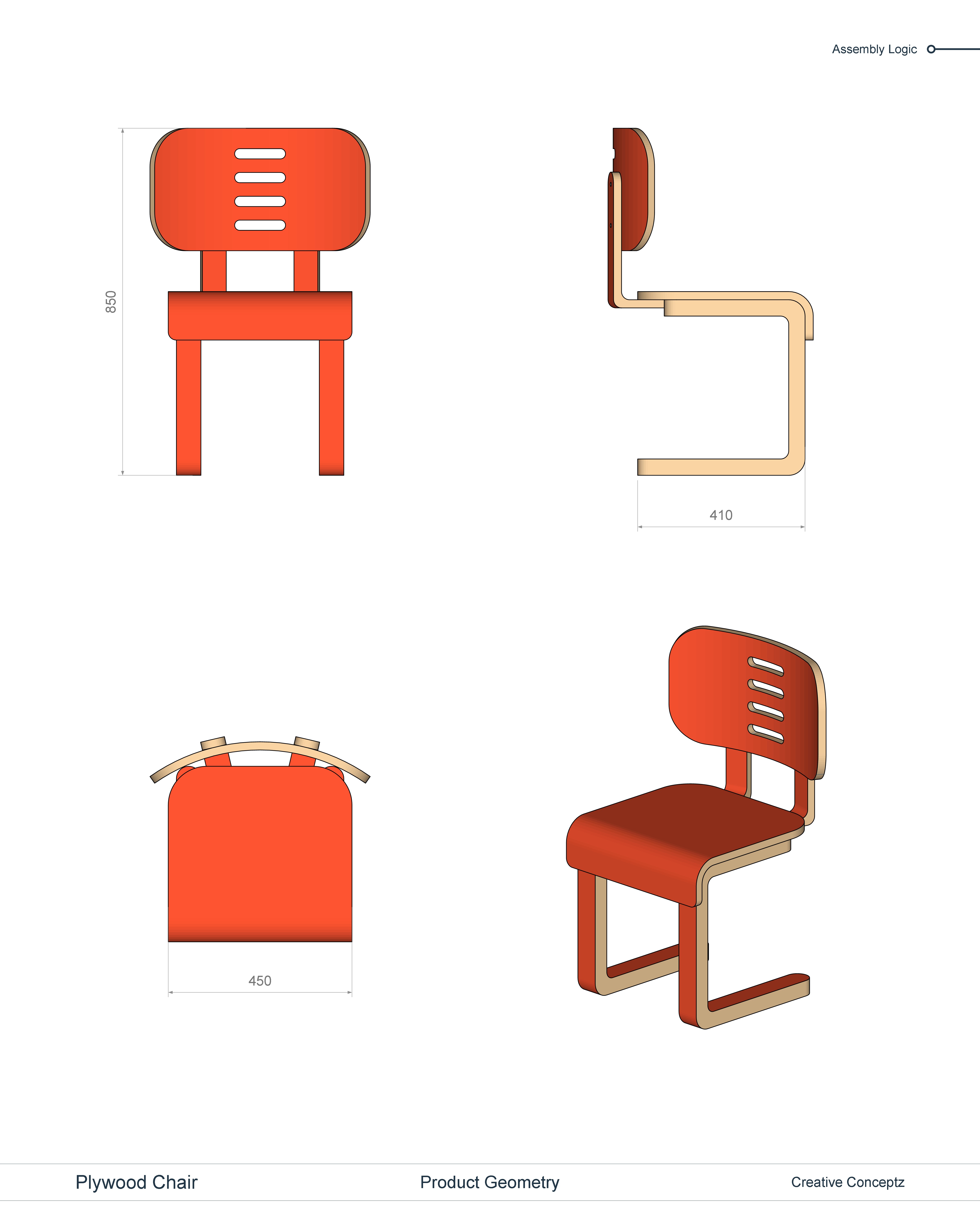 Product Geometry Drawing Sheet