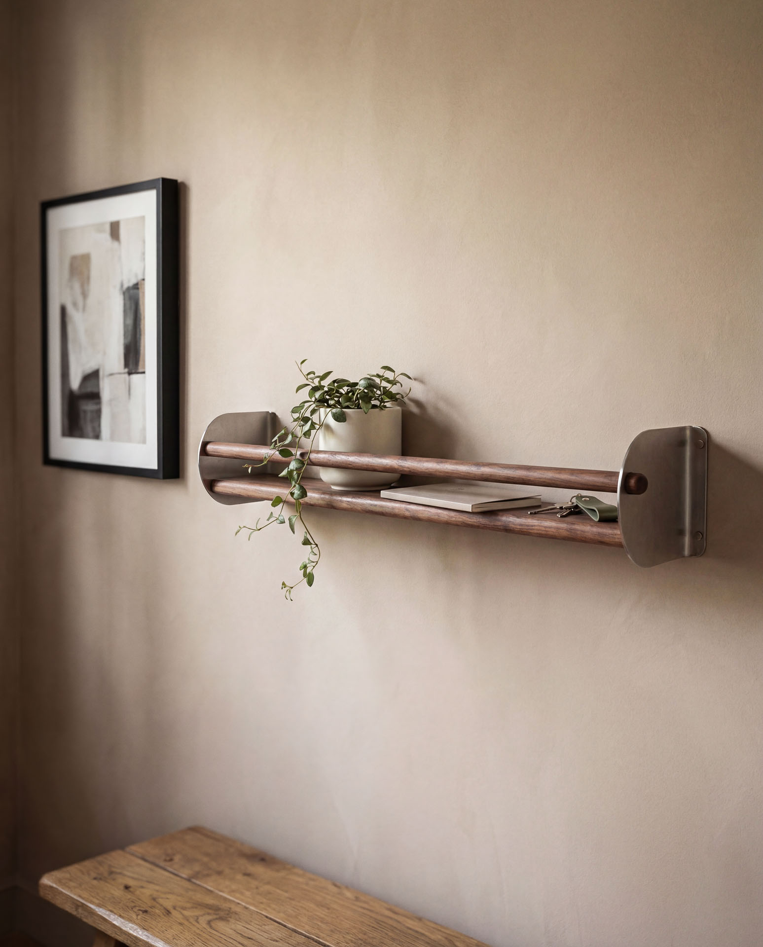 Shelf Lifestyle Interior Scene
