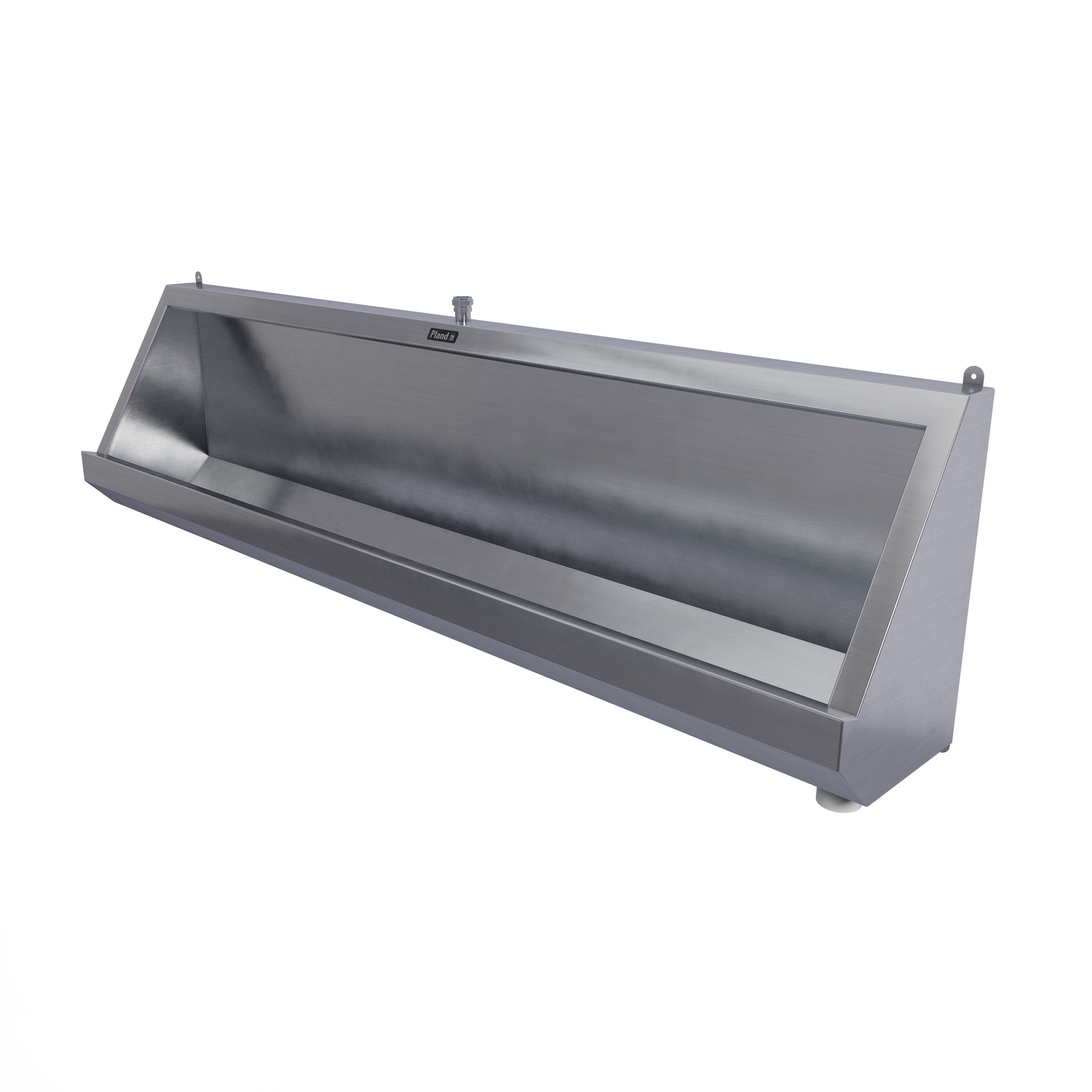 Urinal System, Front Elevation Render