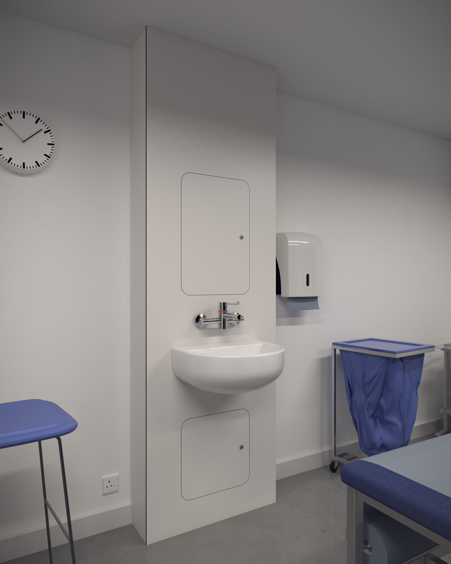 IPS Unit, Grey Finish, In-Situ Treatment Room